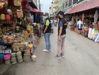 เจ้าหน้าที่เทศกิจ ออกตรวจความเรียบร้อยและจัดระเบียบตลาดเทศบาลนครแม่สอด 25 ต.ค.2566