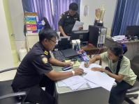 เจ้าหน้าที่เทศกิจ ออกตรวจความเรียบร้อยและจัดระเบียบตลาดเทศบาลนครแม่สอด 25 ต.ค.2566