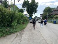 เทศกิจแม่สอด ดำเนินการแจ้งเจ้าของแพะหลุด ถนนราษฎร์อุทิศ แม่สอด