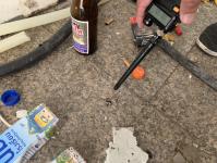 เทศกิจแม่สอด ออกตรวจสอบเหตุโจรขโมยสายไฟฟ้า ภายในโลตัสเล็กแม่สอด ร่วมตำรวจ สภ.แม่สอด