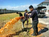 ดับเพลิงนครแม่สอด ดำเนินการออกสำรวจท่อประปาดับเพลิง(หัวแดง) เขตเทศบาลนครแม่สอด