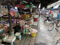 เจ้าหน้าที่เทศกิจ ออกตรวจความเรียบร้อยและจัดระเบียบตลาดเทศบาลนครแม่สอด 31 ต.ค.2566