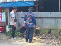 ดับเพลิงแม่สอด ออกตัดต้นไม้บริเวณบ้านทุ่งซอยกลาง ชุมชนบ้านทุ่ง