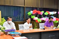 คณะผู้บริหารเทศบาลนครแม่สอดเยี่ยมสถานศึกษาในการประชุมบุคลากรทางการศึกษาประจำเดือนตุลาคม 2566