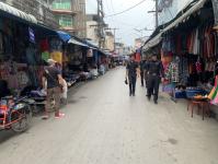 เจ้าหน้าที่เทศกิจ ออกตรวจความเรียบร้อยและจัดระเบียบตลาดเทศบาลนครแม่สอด 6 พ.ย.2566