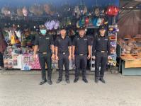 เจ้าหน้าที่เทศกิจ ออกตรวจความเรียบร้อยและจัดระเบียบตลาดเทศบาลนครแม่สอด 6 พ.ย.2566