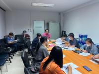 ประชุมคณะกรรมการติดตามประเมินผลการควบคุมภายใน กองการศึกษา
