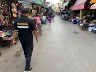 เจ้าหน้าที่เทศกิจ ออกตรวจความเรียบร้อยและจัดระเบียบตลาดเทศบาลนครแม่สอด 10 พ.ย.2566