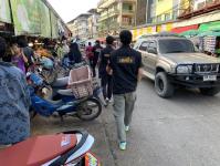 เจ้าหน้าที่เทศกิจ ออกตรวจความเรียบร้อยและจัดระเบียบตลาดเทศบาลนครแม่สอด 10 พ.ย.2566