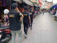 เจ้าหน้าที่เทศกิจ ออกตรวจความเรียบร้อยและจัดระเบียบตลาดเทศบาลนครแม่สอด 10 พ.ย.2566