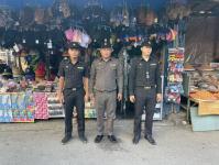 เจ้าหน้าที่เทศกิจ ออกตรวจความเรียบร้อยและจัดระเบียบตลาดเทศบาลนครแม่สอด 14 พ.ย.2566