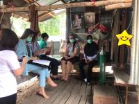 ลงพื้นที่ชุมชนสองแคว 1 เพื่อเยี่ยมบ้านผู้สูงอายุร่วมวางแผนด้านการดูแลตนเองหลังสิ้นสุดการเข้ารับการรักษาที่โรงพยาบาล