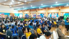 เทศบาลนครแม่สอด ร่วมจัดนิทรรศการเกี่ยวกับการดำเนินงานด้านเด็กและเยาวชนในพื้นที่ระดับอำเภอแม่สอด ในงานตลาดสุขภาวะเยาวชนโครงการการป้องกันและการแก้ไขปัญหาการตั้งครรภ์ก่อนวัยอันควรในวัยรุ่น