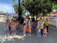 เจ้าหน้าที่เทศกิจ ออกตรวจตามมาตรการรักษาความปลอดภัยในโรงเรียน เขตเทศบาลนครแม่สอด 15/11/2566