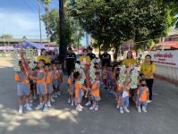 เจ้าหน้าที่เทศกิจ ออกตรวจตามมาตรการรักษาความปลอดภัยในโรงเรียน เขตเทศบาลนครแม่สอด 15/11/2566