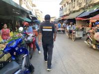 เจ้าหน้าที่เทศกิจ ออกตรวจความเรียบร้อยและจัดระเบียบตลาดเทศบาลนครแม่สอด 15 พ.ย.2566
