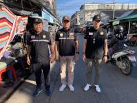 เจ้าหน้าที่เทศกิจ ออกตรวจความเรียบร้อยและจัดระเบียบตลาดเทศบาลนครแม่สอด 15 พ.ย.2566