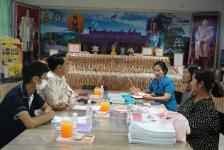 เทศบาลนครแม่สอดลงพื้นที่ติดตามการอุดหนุนงบประมาณโครงการอาหารกลางวันโรงเรียนแม่สอด