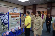 ร่วมกิจกรรมรณรงค์ยุติความรุนแรงต่อเด็ก สตรี และบุคคลในครอบครัว และความรุนแรงในสังคมทุกรูปแบบ ร่วมกับหน่วยงานราชการ ภาคองค์กรเอกชน ภาคประชาชนในจังหวัดตาก
