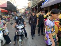 เจ้าหน้าที่เทศกิจ ออกตรวจความเรียบร้อยและจัดระเบียบตลาดเทศบาลนครแม่สอด 16 พ.ย.2566