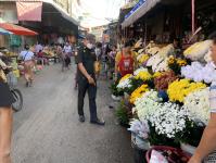 เจ้าหน้าที่เทศกิจ ออกตรวจความเรียบร้อยและจัดระเบียบตลาดเทศบาลนครแม่สอด 16 พ.ย.2566