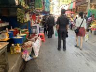 เจ้าหน้าที่เทศกิจ ออกตรวจความเรียบร้อยและจัดระเบียบตลาดเทศบาลนครแม่สอด 16 พ.ย.2566