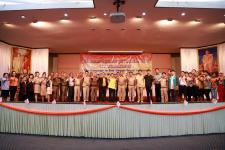 ร่วมกิจกรรมรณรงค์ยุติความรุนแรงต่อเด็ก สตรี และบุคคลในครอบครัว และความรุนแรงในสังคมทุกรูปแบบ ร่วมกับหน่วยงานราชการ ภาคองค์กรเอกชน ภาคประชาชนในจังหวัดตาก