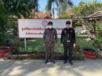 เจ้าหน้าที่เทศกิจ ออกตรวจตามมาตรการรักษาความปลอดภัยในโรงเรียน เขตเทศบาลนครแม่สอด 20/11/2566