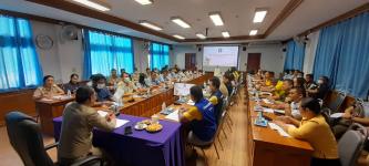 กองยุทธศาสตร์และงบประมาณ เข้าร่วมการประชุมขับเคลื่อนการแก้ไขปัญหายาเสพติด ด้านการบำบัดรักษา