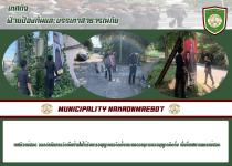 เทศกิจแม่สอด ออกดำเนินการจัดเก็บป้ายไม่ได้รับการอนุญาตขอติดตั้งและหมดอายุการขออนุญาตติดตั้ง พื้นที่เทศบาลนครแม่สอด