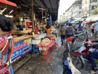 เจ้าหน้าที่เทศกิจ ออกตรวจความเรียบร้อยและจัดระเบียบตลาดเทศบาลนครแม่สอด 20 พ.ย.2566