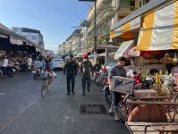 เจ้าหน้าที่เทศกิจ ออกตรวจความเรียบร้อยและจัดระเบียบตลาดเทศบาลนครแม่สอด 20 พ.ย.2566