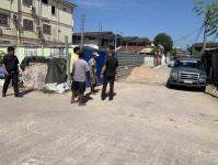 เทศกิจนครแม่สอด ออกตรวจสอบเรื่องทรายล้ำถนนสาธารณะ บริเวณชุมชนอิสลาม