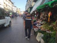 เจ้าหน้าที่เทศกิจ ออกตรวจความเรียบร้อยและจัดระเบียบตลาดเทศบาลนครแม่สอด 22 พ.ย.2566