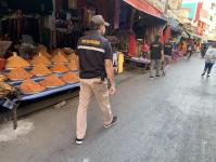 เจ้าหน้าที่เทศกิจ ออกตรวจความเรียบร้อยและจัดระเบียบตลาดเทศบาลนครแม่สอด 22 พ.ย.2566