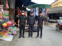 เทศกิจแม่สอด ร่วมเจ้าหน้าที่สำนักงานสาขาชั่งตวงวัด กรมการค้าภายใน กระทรวงพาณิชย์ ออกตรวจยึดตราชั่งที่ไม่ได้มาตรฐาน ตลาดพาเจริญ