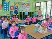 กองการศึกษา เทศบาลนครแม่สอดลงพื้นที่ติดตามรับทราบแนวทางการพัฒนาการส่งเสริมภาษาต่างประเทศของสถานศึกษาในสังกัด