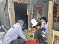 ลงพื้นที่ร่วมกับและบ้านพักเด็กและครอบครัวจังหวัดตาก เพื่อลงพื้นที่ประเมินเด็กหลังเข้ารับการบำบัดเบื้องต้น 