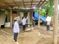 ลงพื้นที่ติดตามการปรับสภาพที่อยู่อาศัยแก่ครัวเรือนมีรายได้น้อย ที่มีสภาพที่อยู่อาศัยและสภาพแวดล้อมไม่เหมาะสม