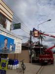 งานไฟฟ้าฯ ได้ออกปฏิบัติหน้าที่ซ่อมแซมไฟฟ้าส่องสว่างถนนสาธารณะในเขตชุมชนต่าง ๆ