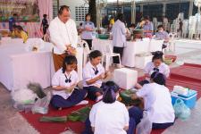 กองการศึกษาเทศบาลนครแม่สอด จัดการแข่งขันประกวดกระทง ประเภทสวยงาม โครงการจัดงานประเพณีลอยกระทง ประจำปีงบประมาณ พ.ศ. 2567