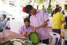 กองการศึกษาเทศบาลนครแม่สอด จัดการแข่งขันประกวดกระทง ประเภทสวยงาม โครงการจัดงานประเพณีลอยกระทง ประจำปีงบประมาณ พ.ศ. 2567