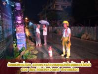 ดับเพลิงแม่สอด ออกตรวจสอบเหตุเพลิงไหม้มิเตอร์ไฟฟ้า ซอย สนง.ที่ดินเเม่สอด
