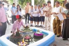 กองการศึกษาเทศบาลนครแม่สอด จัดการแข่งขันประกวดกระทง ประเภทสวยงาม โครงการจัดงานประเพณีลอยกระทง ประจำปีงบประมาณ พ.ศ. 2567