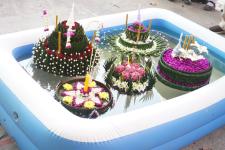 กองการศึกษาเทศบาลนครแม่สอด จัดการแข่งขันประกวดกระทง ประเภทสวยงาม โครงการจัดงานประเพณีลอยกระทง ประจำปีงบประมาณ พ.ศ. 2567