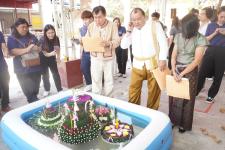 กองการศึกษาเทศบาลนครแม่สอด จัดการแข่งขันประกวดกระทง ประเภทสวยงาม โครงการจัดงานประเพณีลอยกระทง ประจำปีงบประมาณ พ.ศ. 2567