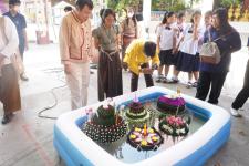 กองการศึกษาเทศบาลนครแม่สอด จัดการแข่งขันประกวดกระทง ประเภทสวยงาม โครงการจัดงานประเพณีลอยกระทง ประจำปีงบประมาณ พ.ศ. 2567