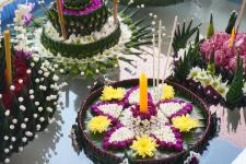 กองการศึกษาเทศบาลนครแม่สอด จัดการแข่งขันประกวดกระทง ประเภทสวยงาม โครงการจัดงานประเพณีลอยกระทง ประจำปีงบประมาณ พ.ศ. 2567