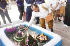 กองการศึกษาเทศบาลนครแม่สอด จัดการแข่งขันประกวดกระทง ประเภทสวยงาม โครงการจัดงานประเพณีลอยกระทง ประจำปีงบประมาณ พ.ศ. 2567