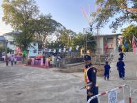 เทศกิจแม่สอด ดูแลความปลอดภัยการจัดงานเทศกาลลอยกระทงวัดมณีไพรสณฑ์